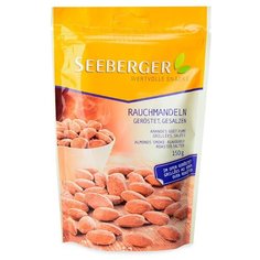 Миндаль Seeberger жареный, соленый с копченым вкусом пластиковый пакет 150 г