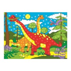 Рыжий кот Мозаика гелевая Динозавры (М-7953)