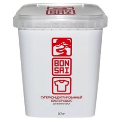 Стиральный порошок BONSAI Для белого белья пластиковый контейнер 0.7 кг