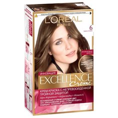 LOreal Paris Excellence стойкая крем-краска для волос, 6 темно-русый