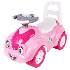 Каталка-толокар ТехноК Автомобиль для прогулок (6658) розовый