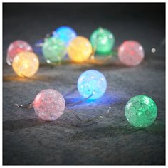 Гирлянда Luca Lighting Нить Шар 90 см (83802), 10 ламп, мультиколор/серебряный провод