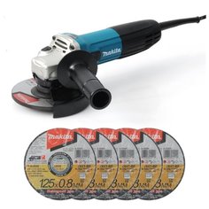 УШМ Makita GA5030X3, 720 Вт, 125 мм