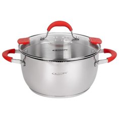 Кастрюля Катунь Аврора 5,2 л, стальной Katun