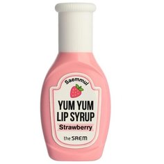 The Saem Блеск для губ Saemmul Yum Yum Lip Syrup, 03 strawberry