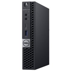 Настольный компьютер DELL Optiplex 7070 Micro (7070-6794) Micro-Tower/Intel Core i5-9500/8 ГБ/256 ГБ SSD/Intel UHD Graphics 630/Windows 10 Pro черный