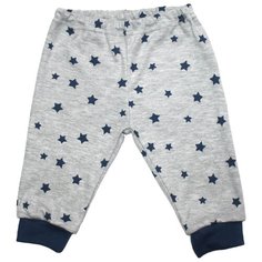 Брюки Веселый Малыш размер 80, серый