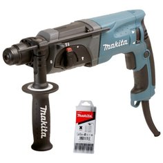 Перфоратор сетевой Makita HR2470X15 (2.7 Дж)