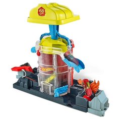 Трек Hot Wheels City Super Fire House Rescue GJL06