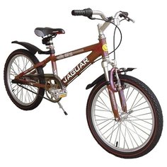 Подростковый горный (MTB) велосипед JAGUAR MS-Alfa 20-3S коричневый (требует финальной сборки)