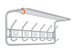 Вешалка ЗМИ Ажур 80cm White Silver ВСПА203БС