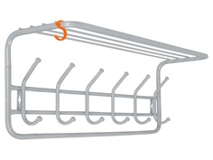 Вешалка ЗМИ 80cm White Silver ВСП7БС