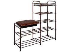 Подставка для обуви с ящиком ЗМИ Copper Antique ПДОсСя360М