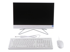 Моноблок HP 22-df0012ur White 14P51EA (Intel Celeron J4025 2.0 GHz/4096Mb/128Gb SSD/Intel HD Graphics/Wi-Fi/Bluetooth/Cam/21.5/1920x1080/DOS)