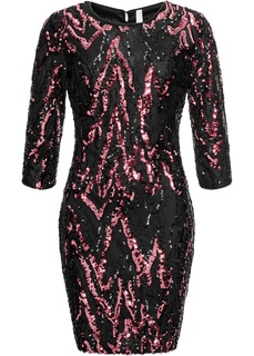 Платье с пайетками Bonprix