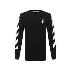 Хлопковый лонгслив Off-White