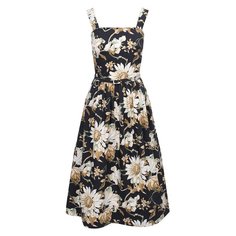 Хлопковое платье Oscar de la Renta