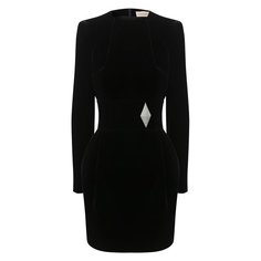 Бархатное платье Alexandre Vauthier