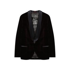 Бархатный пиджак Brunello Cucinelli