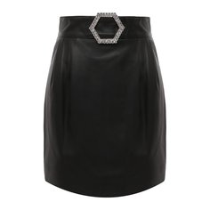 Кожаная юбка Philipp Plein