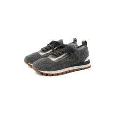 Текстильные кроссовки Brunello Cucinelli