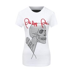 Хлопковая футболка Philipp Plein