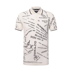Хлопковое поло Dolce & Gabbana