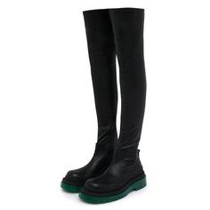 Кожаные ботфорты BV Tire Bottega Veneta