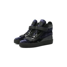 Комбинированные кеды Coby Giuseppe Zanotti Design