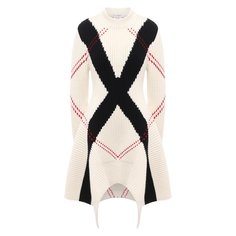 Шерстяное платье Alexander McQueen