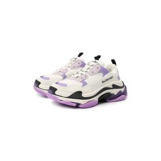 Комбинированные кроссовки Triple S Balenciaga