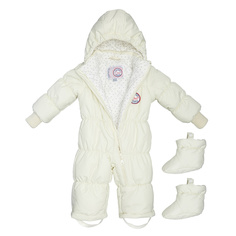 Комбинезон зимний Lucky Child Shelter молочный 80-86