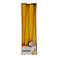 Свеча Bolsius 245/24 желтый (103600350911)