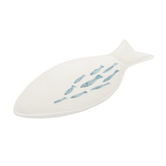 Блюдо Mercury White sand Рыба 30х14 см