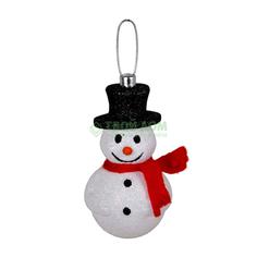 Фигурка Weiste Снеговик в черной шляпе 100мм (88810)