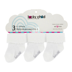 Комплект носков 3 шт Lucky Child 10\12