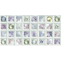 Декор Alma Ceramica Sirio мозаика DWD09SIR105 24,9x50 см