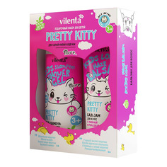 Детский подарочный набор средств по уходу за волосами Vilenta Pretty Kitty