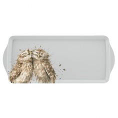 Поднос с ручками Pimpernel Совушки 38,5х16,5 см