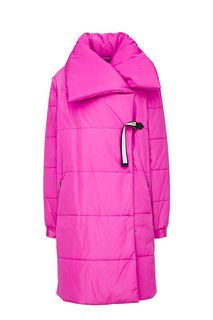 Розовая куртка с объемным воротом Parole by Victoria Andreyanova