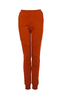 Оранжевые брюки в спортивном стиле с манжетами The Cave