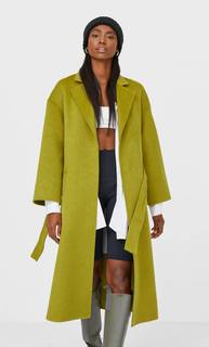 Stradivarius Длинное Пальто Женская Коллекция Multicolor S