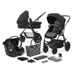 Коляска 3 в 1 Kinderkraft XMOOV Black