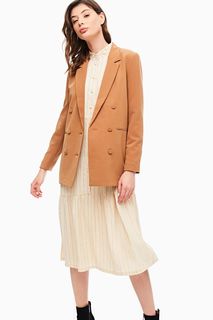 Пиджак женский ICHI 112497 коричневый 40 EU