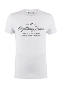 Футболка мужская Mustang 1009501-2045 белая S INT