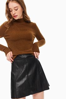 Водолазка женская b.young 808951 коричневая XS INT