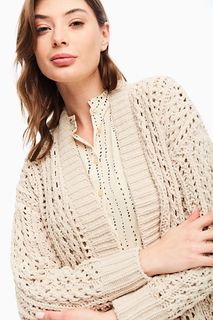 Кардиган женский ICHI 112979 бежевый XS INT