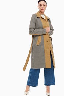 Пальто женское ICHI 112916 бежевое 34 EU