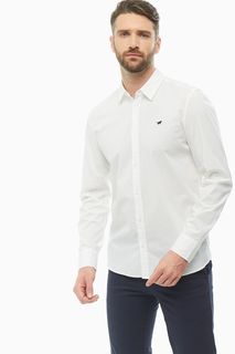 Рубашка мужская Mustang 1008977-2045 белая L INT