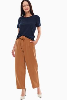 Брюки женские ICHI 112498 коричневые 38 EU